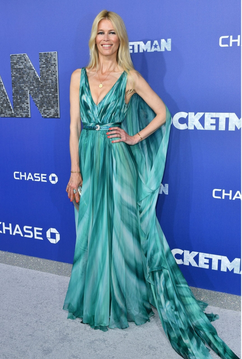 Claudia Schiffer is the "good girl" of the fashion industry