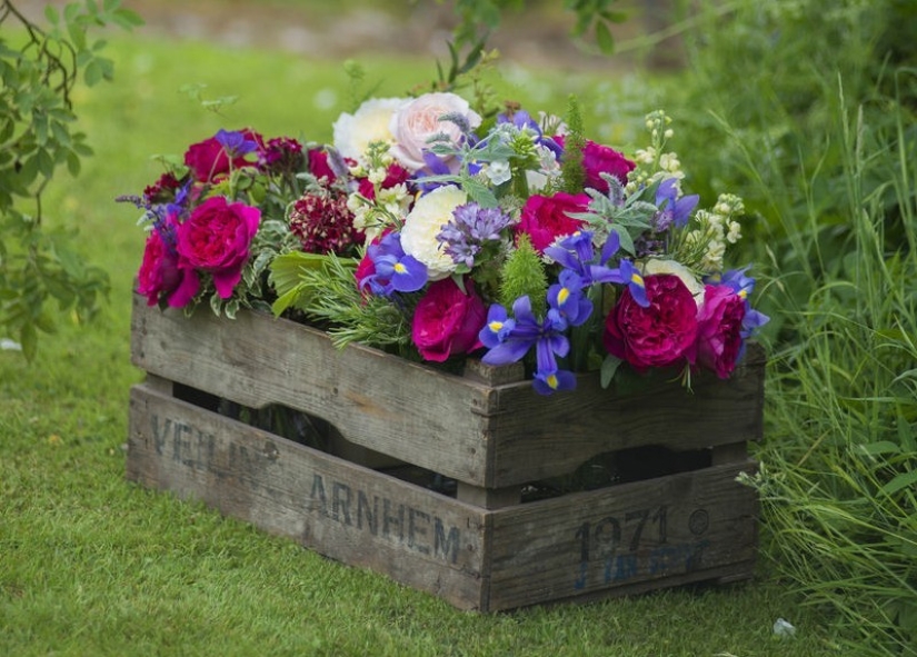 Cómo crear un macizo de flores hermoso e inusual a partir de materiales improvisados: 20 ejemplos Cómo crear un macizo de flores hermoso e inusual a partir de materiales improvisados: 20 ejemplos