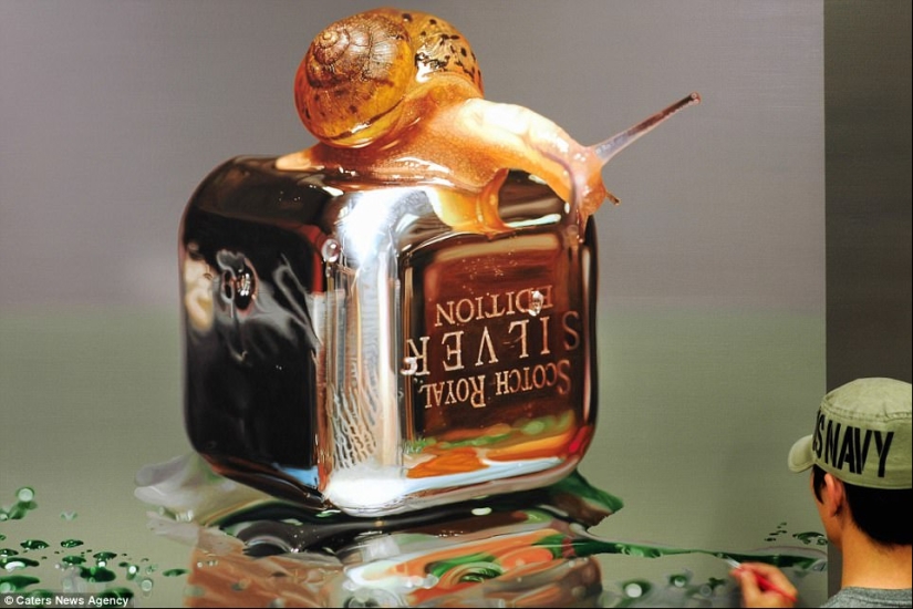 Cómo dibujar una foto: Increíbles pinturas hiperrealistas de un artista surcoreano