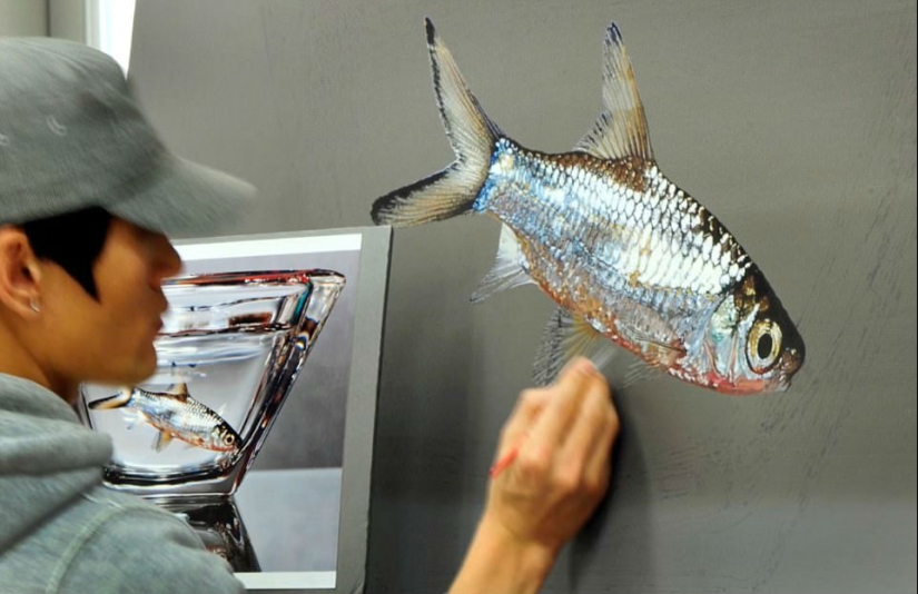 Cómo dibujar una foto: Increíbles pinturas hiperrealistas de un artista surcoreano