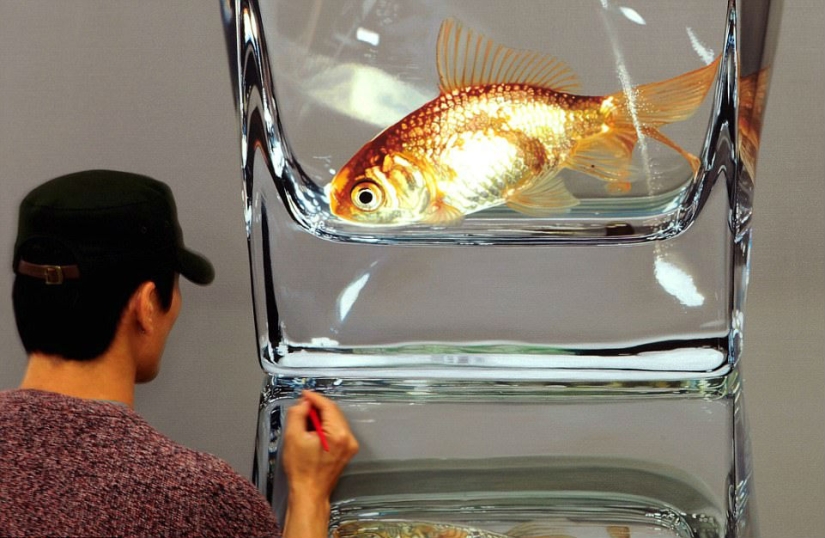 Cómo dibujar una foto: Increíbles pinturas hiperrealistas de un artista surcoreano