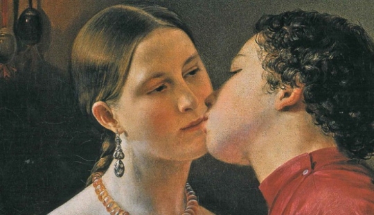 Cómo en Rusia había una costumbre de besar en los labios Cómo en Rusia había una costumbre de besar en los labios