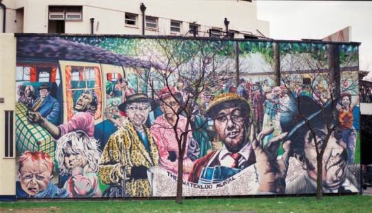 Cómo era Londres antes de Banksy: Street art de los 80