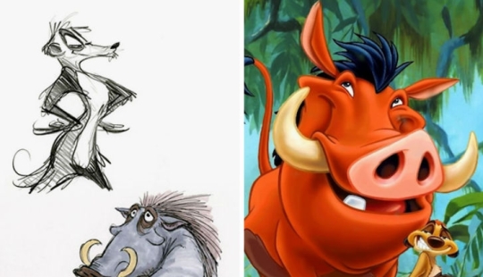 Cómo eran los personajes de Disney al principio Cómo eran los personajes de Disney al principio