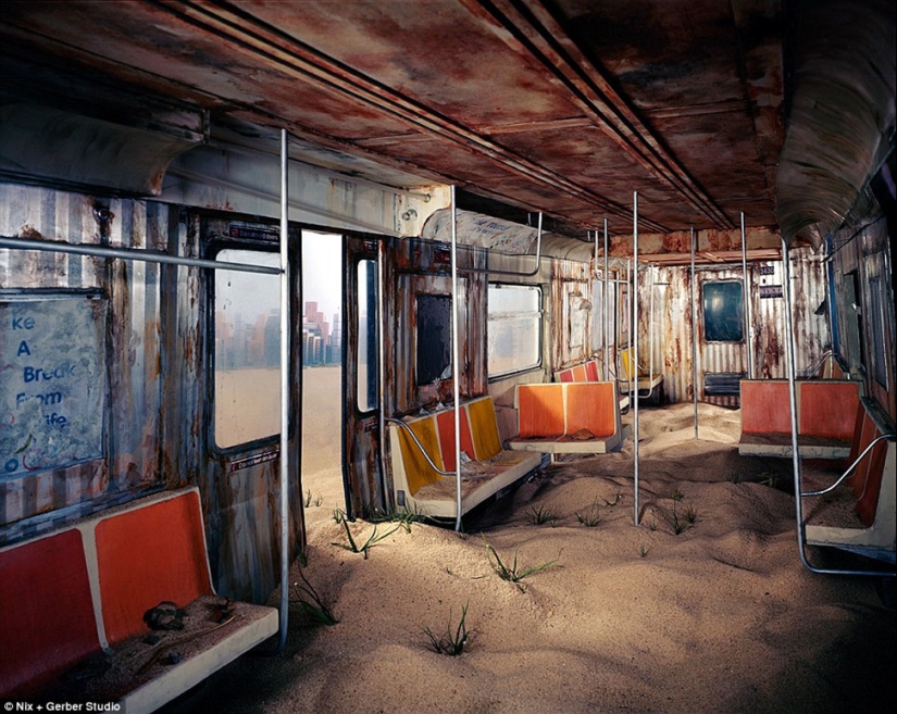 Cómo es el fin del mundo: el artista hace miniaturas terriblemente realistas de un posible postapocalíptico Cómo es el fin del mundo: el artista hace miniaturas terriblemente realistas de un posible postapocalíptico