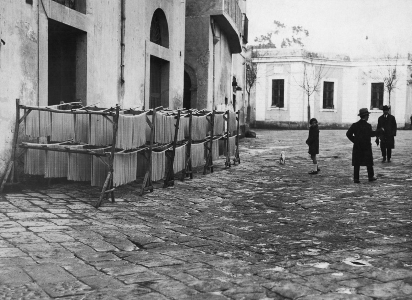 Cómo hacer pasta en la primera mitad del siglo XX