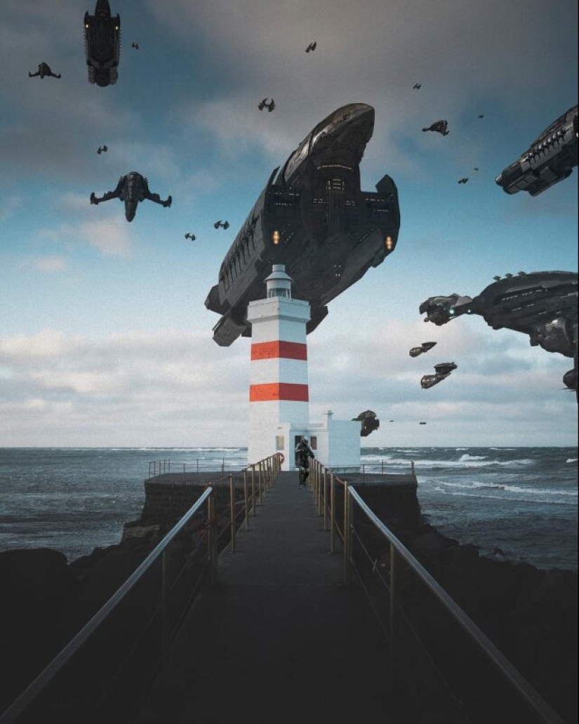 Cómo los alienígenas aterrizaron en Islandia: Las fantasías surrealistas de Siggeir Hafsteinsson Cómo los alienígenas aterrizaron en Islandia: Las fantasías surrealistas de Siggeir Hafsteinsson