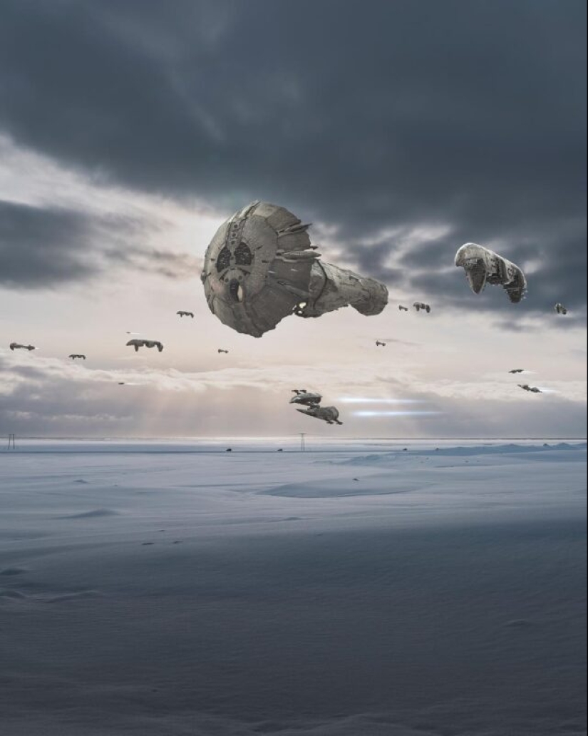 Cómo los alienígenas aterrizaron en Islandia: Las fantasías surrealistas de Siggeir Hafsteinsson Cómo los alienígenas aterrizaron en Islandia: Las fantasías surrealistas de Siggeir Hafsteinsson