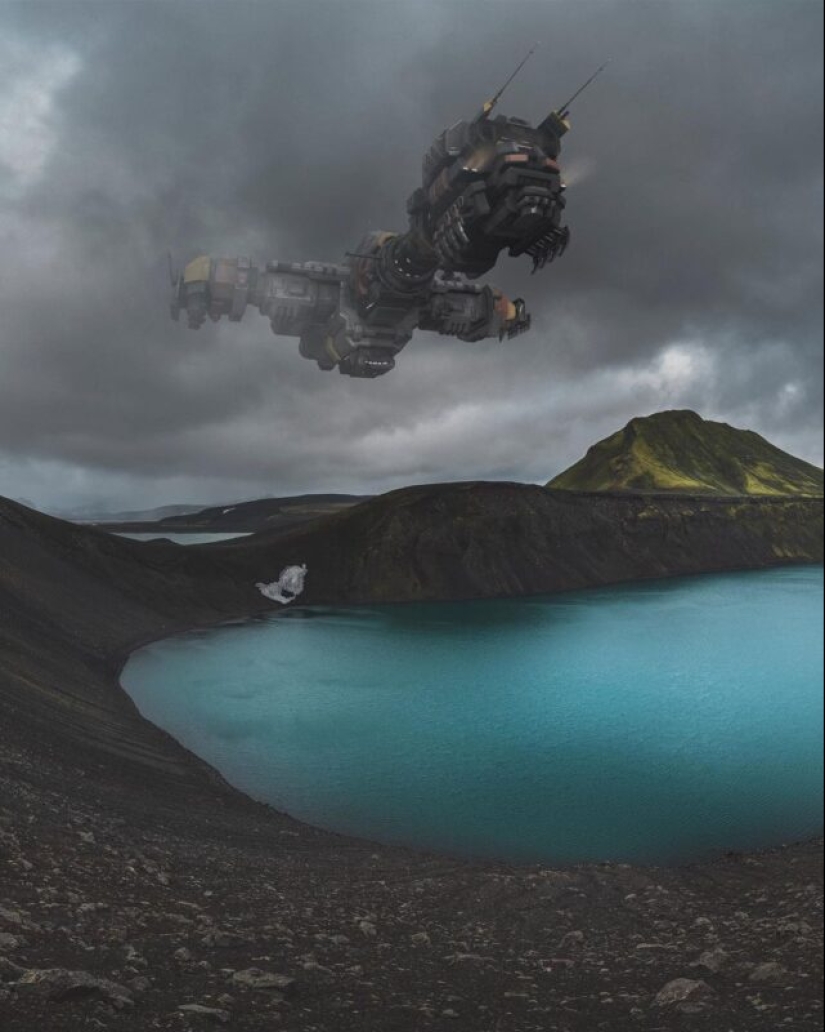 Cómo los alienígenas aterrizaron en Islandia: Las fantasías surrealistas de Siggeir Hafsteinsson Cómo los alienígenas aterrizaron en Islandia: Las fantasías surrealistas de Siggeir Hafsteinsson