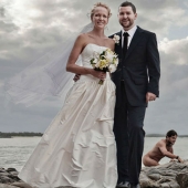 Cómo los niños, los animales y los invitados echan a perder las fotos de la boda