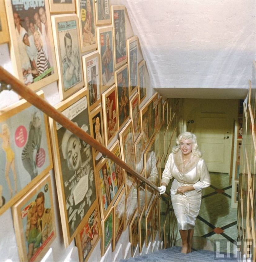 Cómo lucir glamorosa Palacio de la rosa de Hollywood sex bomb Jayne Mansfield