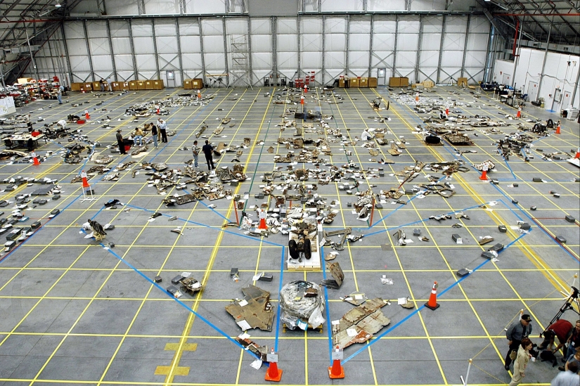 Cómo murieron los astronautas de Columbia