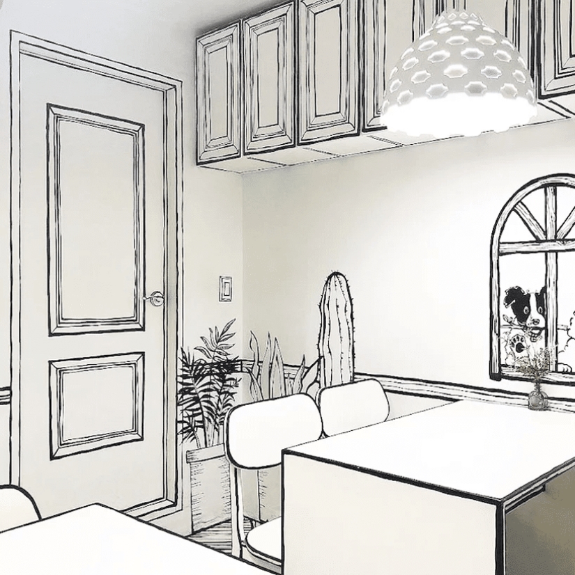 Cómo se ve un café cómico bidimensional en Seúl Cómo se ve un café cómico bidimensional en Seúl