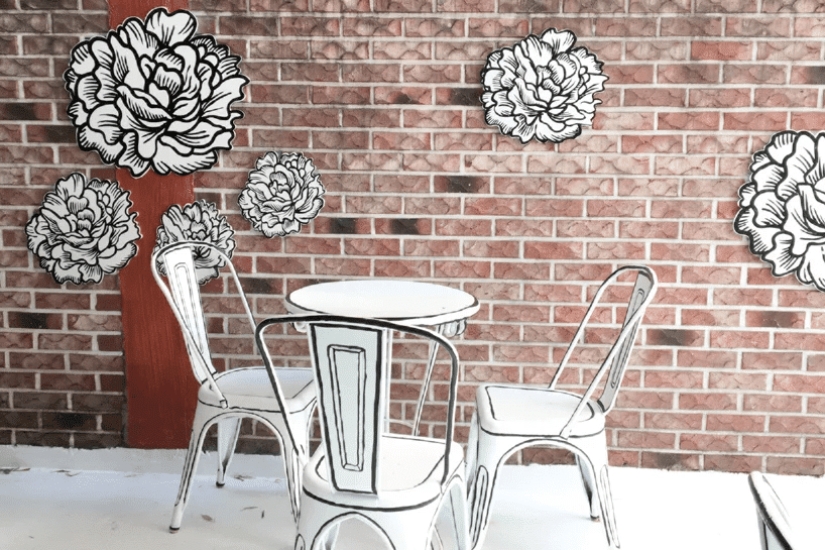 Cómo se ve un café cómico bidimensional en Seúl Cómo se ve un café cómico bidimensional en Seúl