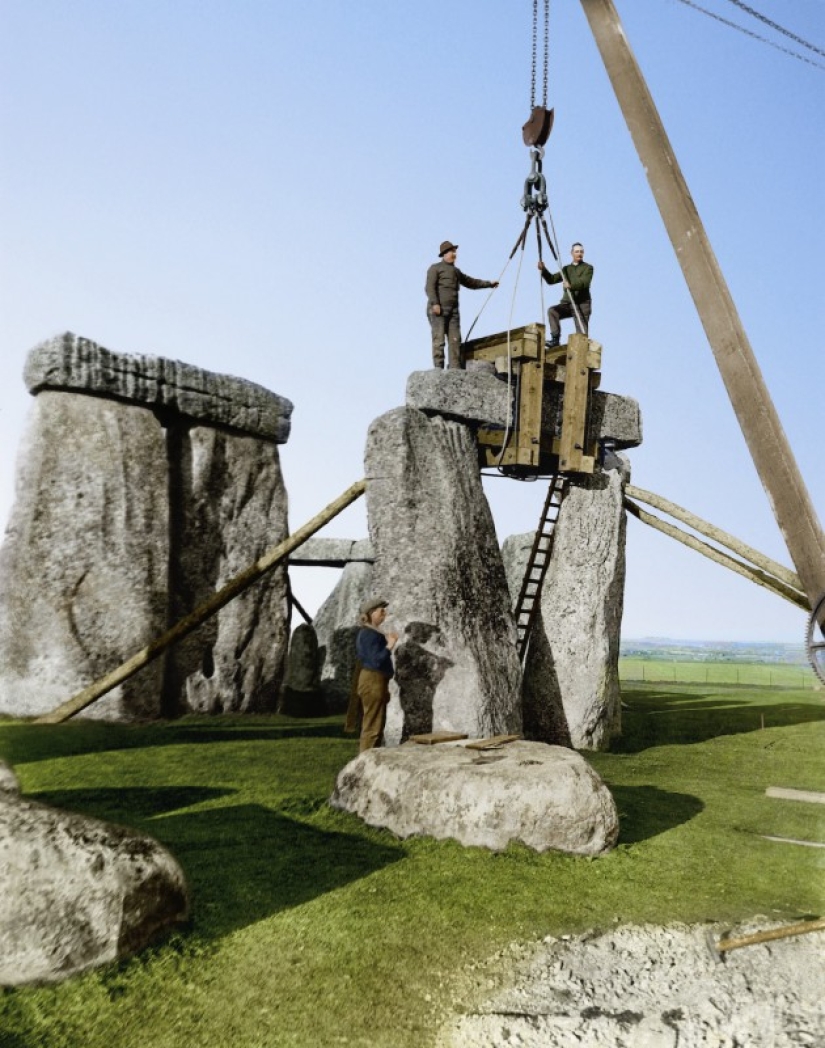 Cómo se veían los monumentos más famosos del mundo desde el principio