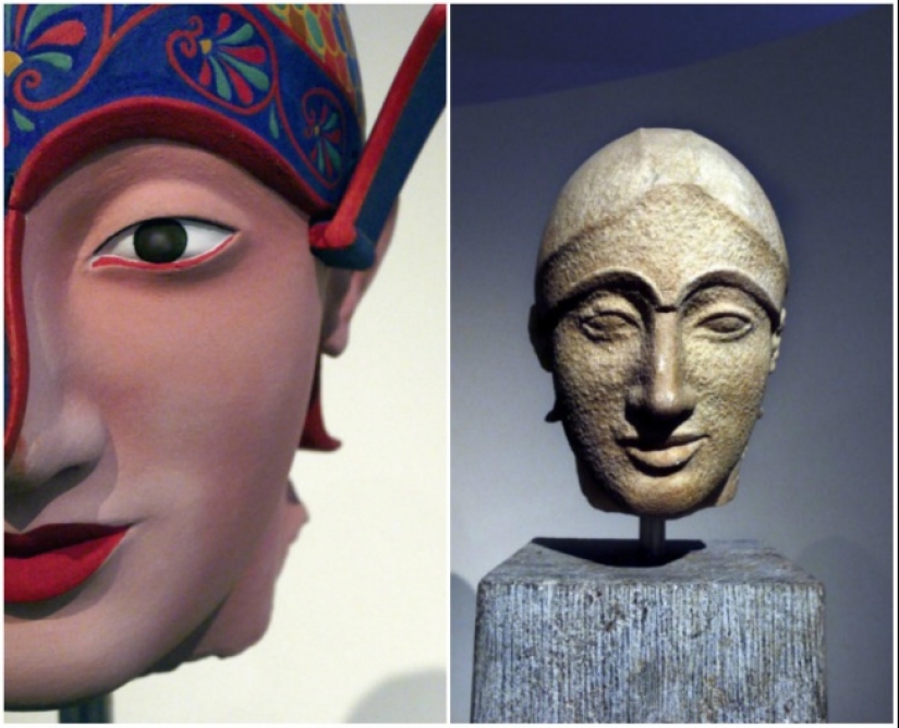 Cómo se veían realmente las esculturas griegas antiguas
