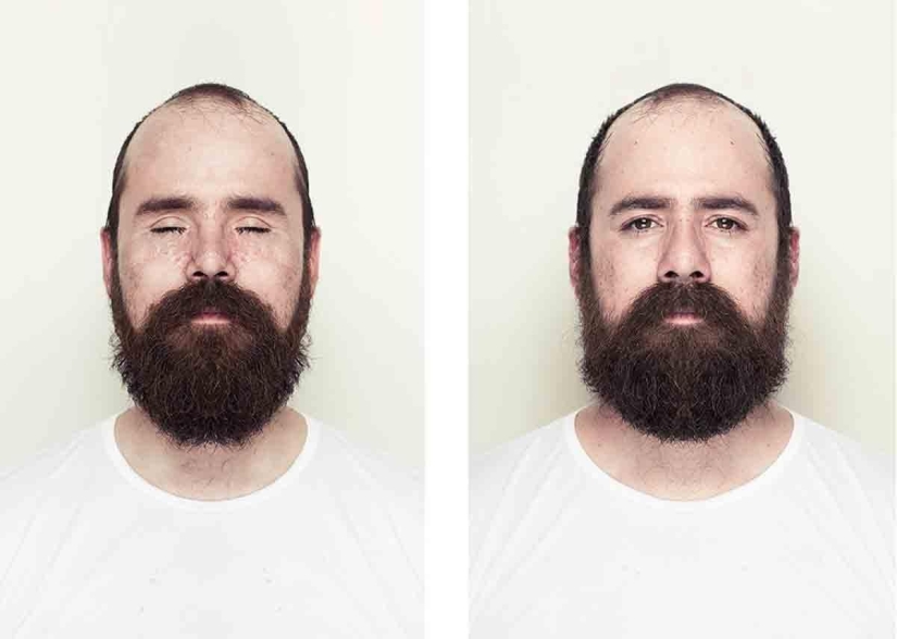 ¿Cómo se ven perfectamente simétrica cara