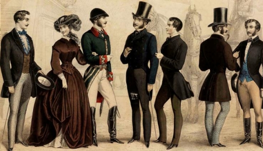 "Cómo se viste el dandy londinense...", o lo que sabemos sobre los metrosexuales del pasado