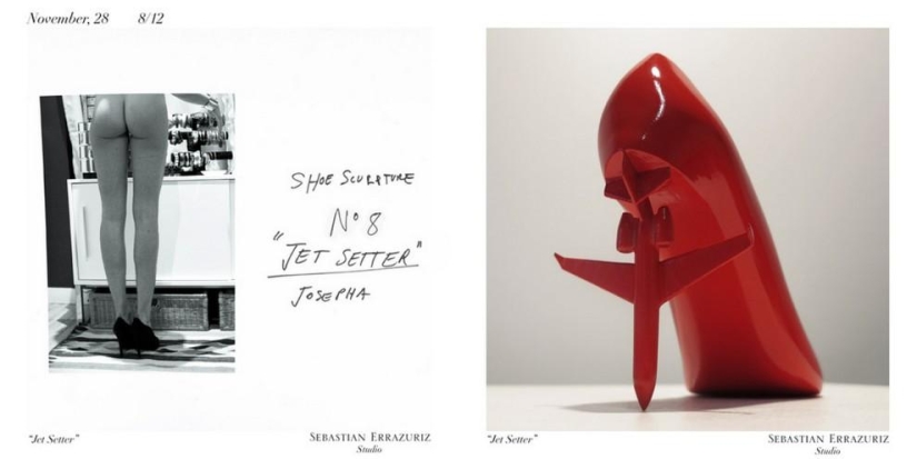 ¿Cómo son los zapatos que representan a ex novias? ¿Cómo son los zapatos que representan a ex novias?