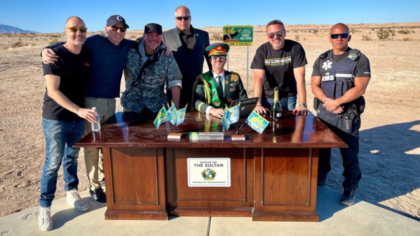 Cómo un DJ estadounidense fundó un estado y se declaró dictador Cómo un DJ estadounidense fundó un estado y se declaró dictador