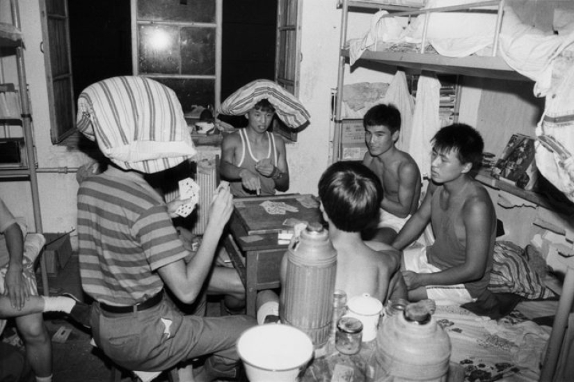 Cómo vivían los estudiantes en China en la década de 1990