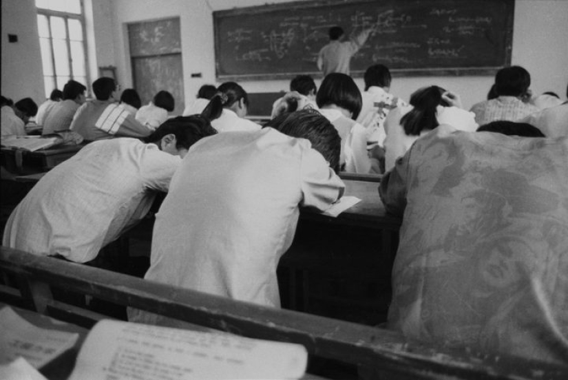 Cómo vivían los estudiantes en China en la década de 1990