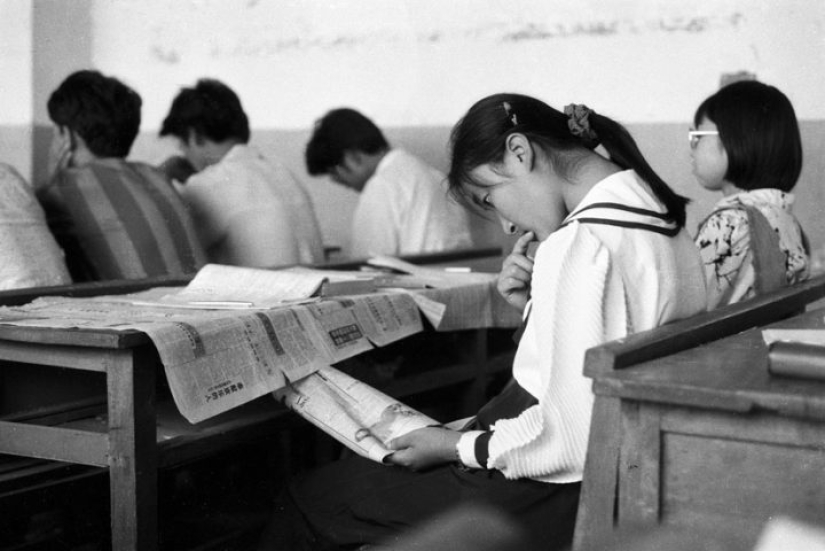 Cómo vivían los estudiantes en China en la década de 1990