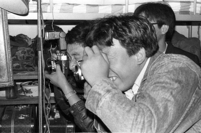 Cómo vivían los estudiantes en China en la década de 1990