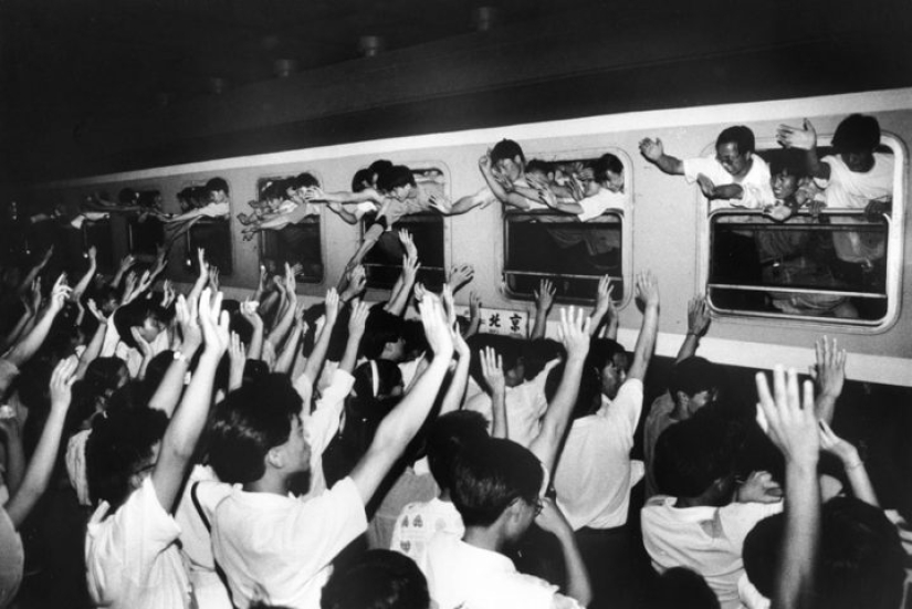 Cómo vivían los estudiantes en China en la década de 1990
