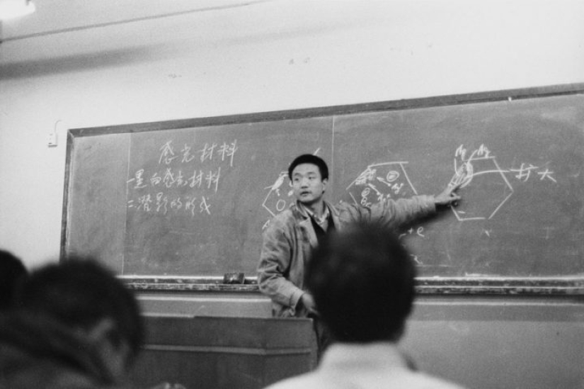 Cómo vivían los estudiantes en China en la década de 1990