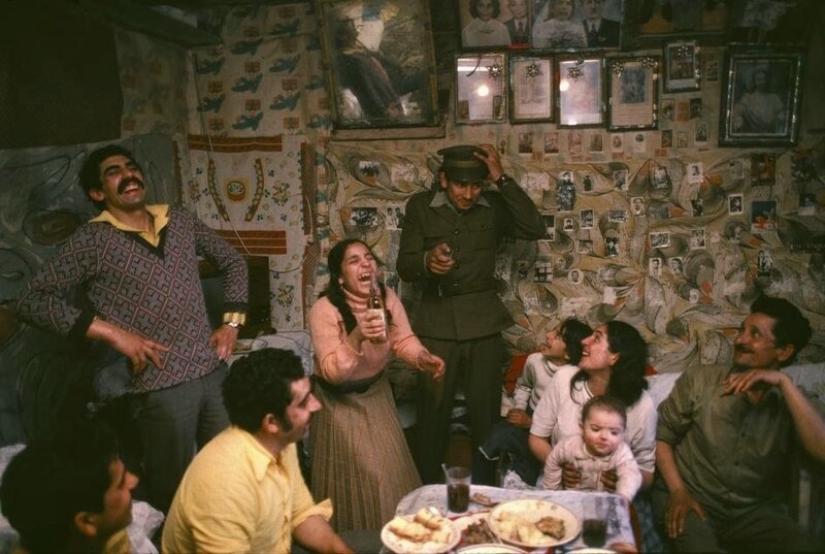 Color photographs of life in Poland in the early 1980s