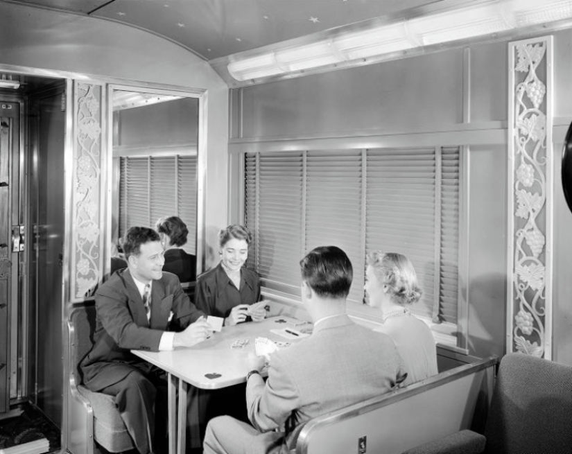 Comfort and luxury on the rails: here's what train travel in the United States looked like in the 1950s Comfort and luxury on the rails: here's what train travel in the United States looked like in the 1950s