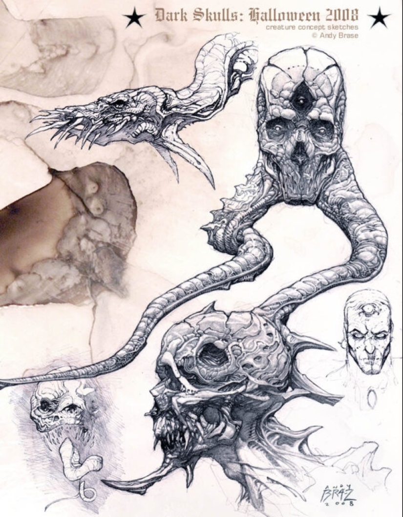 Comic artist Andy Brace and his dark concept art and illustrations Comic artist Andy Brace and his dark concept art and illustrations