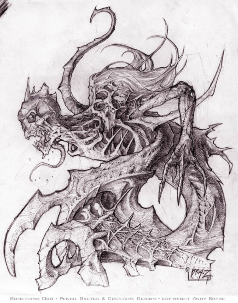 Comic artist Andy Brace and his dark concept art and illustrations Comic artist Andy Brace and his dark concept art and illustrations