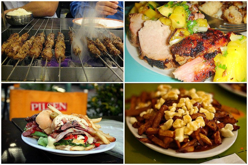 Comida callejera, para la que debe olvidarse de la dieta