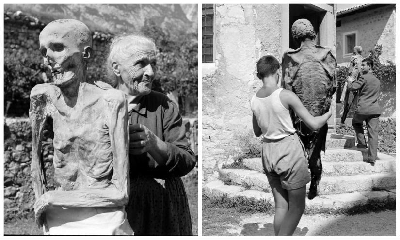 Como residentes de la ciudad italiana de muchos siglos compartieron el pan y la sal con las momias Como residentes de la ciudad italiana de muchos siglos compartieron el pan y la sal con las momias