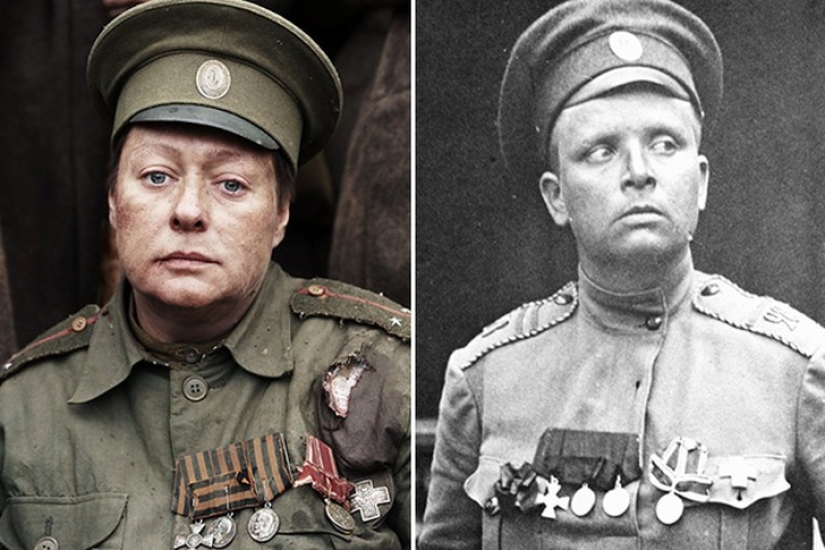 Comparación de fotos: 15 actores y las personas reales que interpretaron