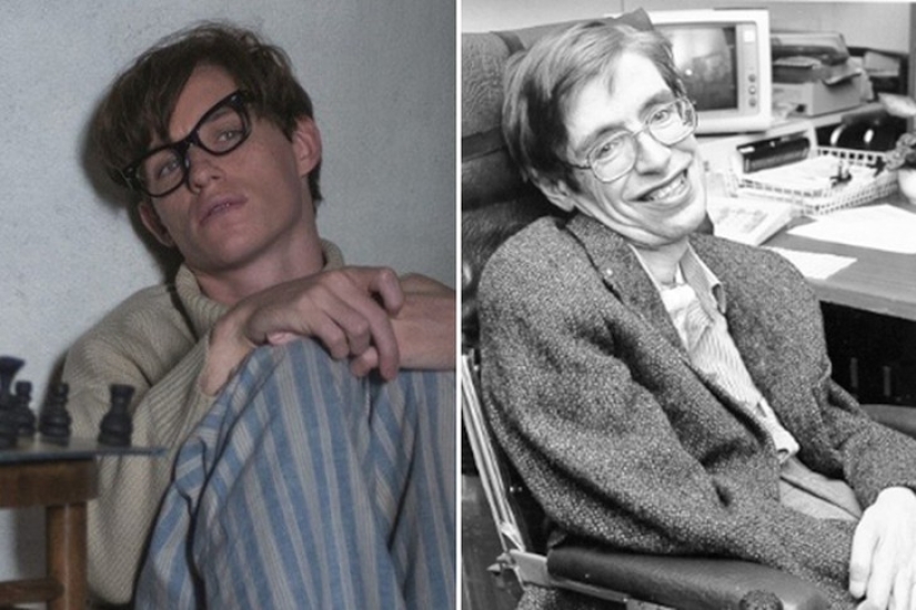 Comparación de fotos: 15 actores y las personas reales que interpretaron