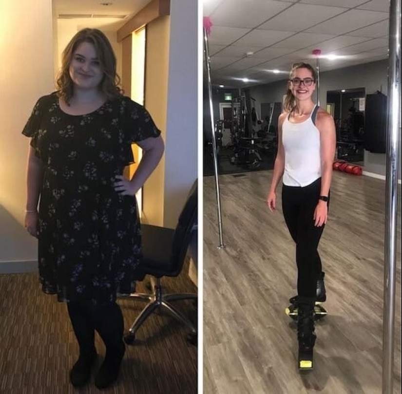 Con la voluntad de ganar! 22 fotos de antes y después que muestran cambios dramáticos Con la voluntad de ganar! 22 fotos de antes y después que muestran cambios dramáticos