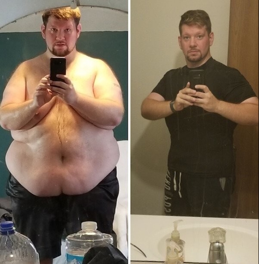 Con la voluntad de ganar! 22 fotos de antes y después que muestran cambios dramáticos Con la voluntad de ganar! 22 fotos de antes y después que muestran cambios dramáticos