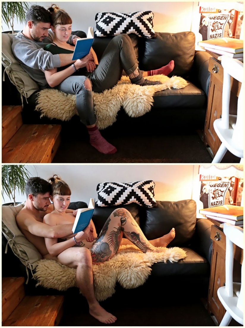 Con ropa y sin ella: un fotógrafo de Alemania desnuda a las modelos en su entorno habitual Con ropa y sin ella: un fotógrafo de Alemania desnuda a las modelos en su entorno habitual