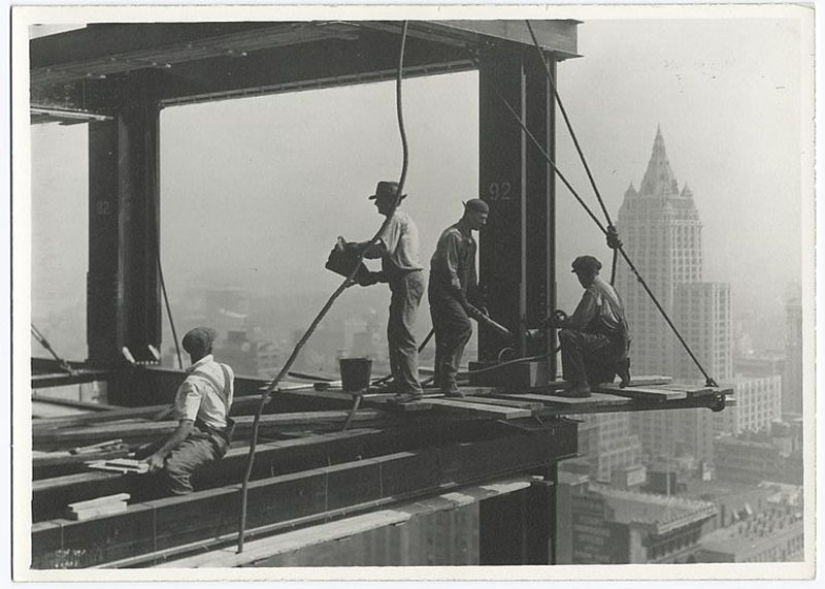 Construcción del Empire State Building