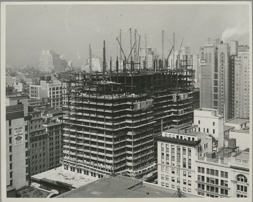 Construcción del Empire State Building