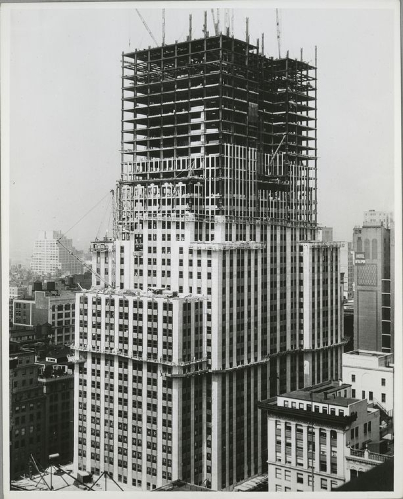 Construcción del Empire State Building