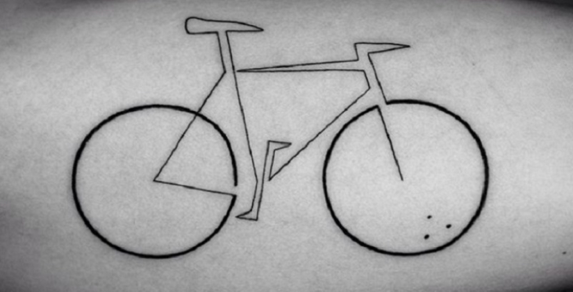 Cool tatuajes minimalistas dibujados en una línea Cool tatuajes minimalistas dibujados en una línea