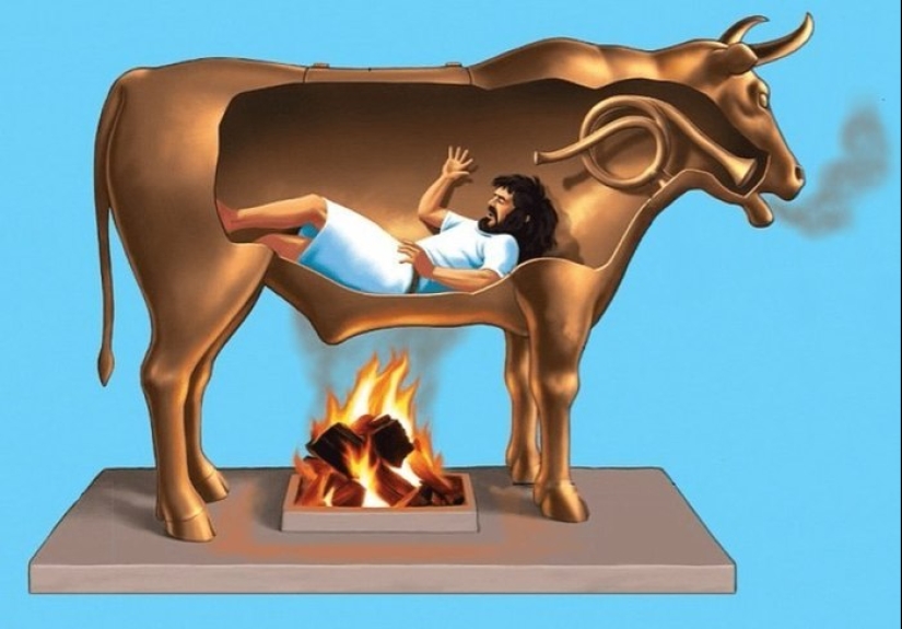 Copper bull — the most terrible device for torture in the history of mankind Copper bull — the most terrible device for torture in the history of mankind
