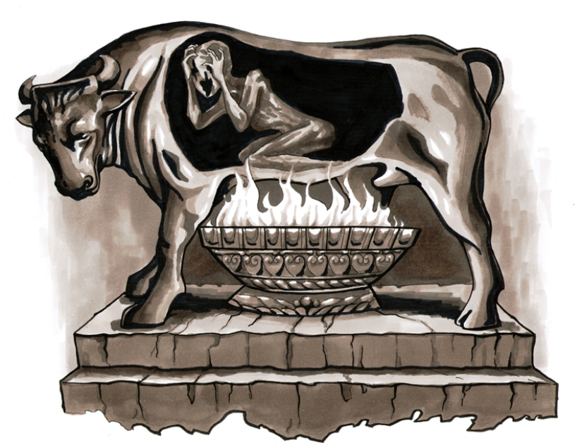 Copper bull — the most terrible device for torture in the history of mankind Copper bull — the most terrible device for torture in the history of mankind