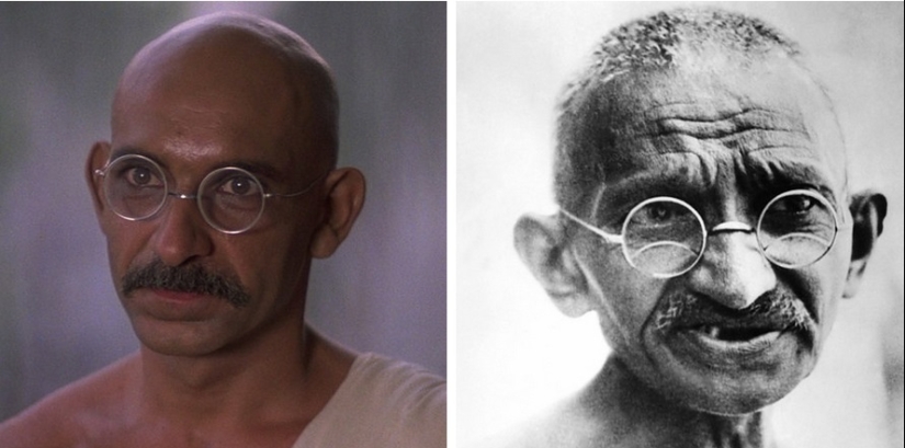 Copy and original: film images of historical figures and their real prototypes Copy and original: film images of historical figures and their real prototypes