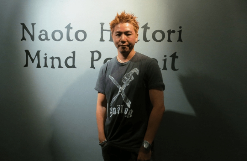 Corrientes de conciencia en las pinturas de Naoto Hattori, similares a las alucinaciones Corrientes de conciencia en las pinturas de Naoto Hattori, similares a las alucinaciones