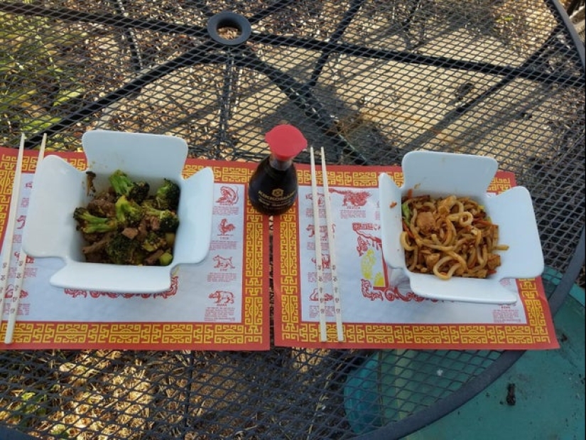 Cuando la placa es demasiado simple: 20 ejemplos bien, muy extraño flujo de alimentos y bebidas